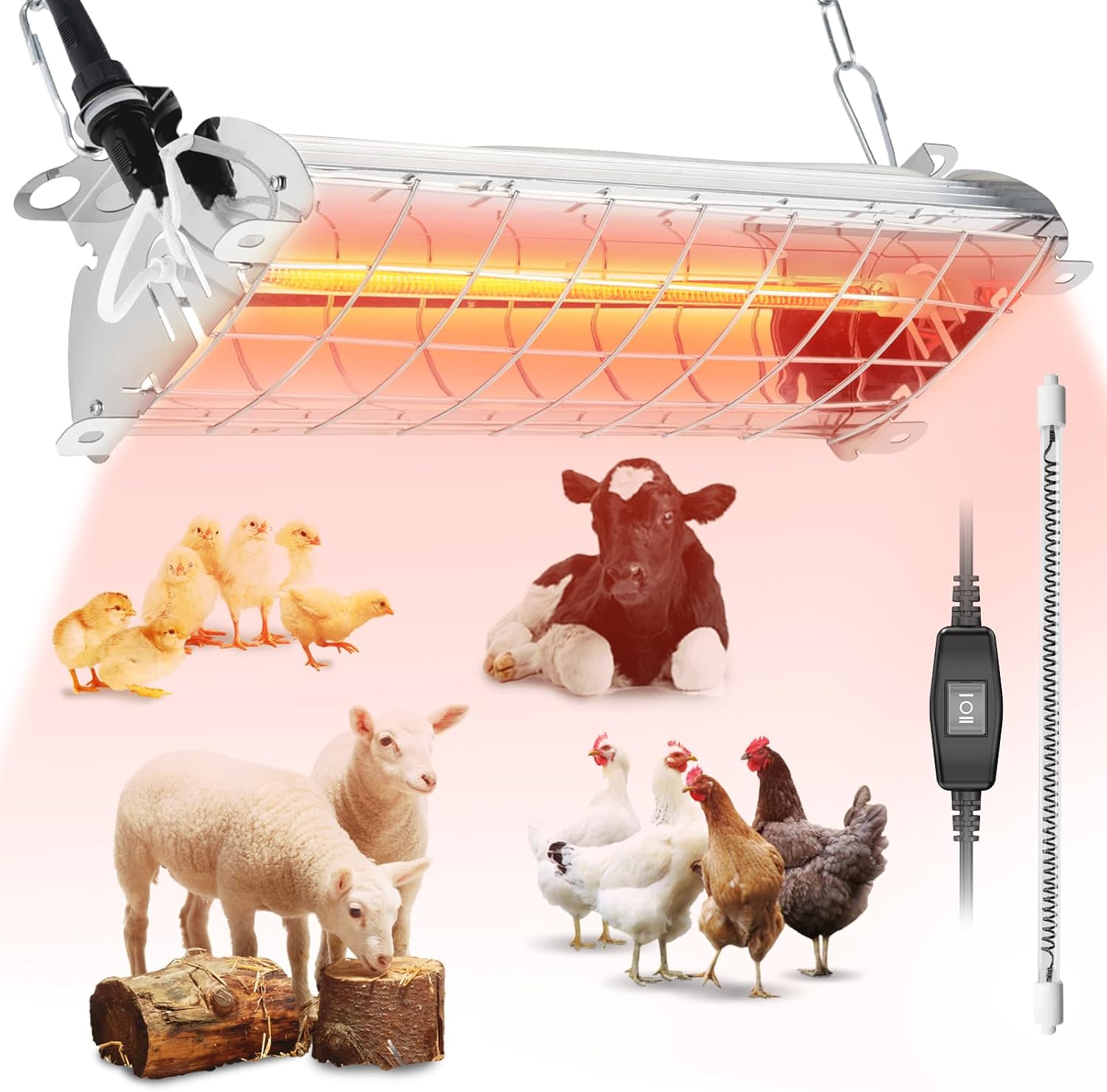 Premium poultry infrared radiator