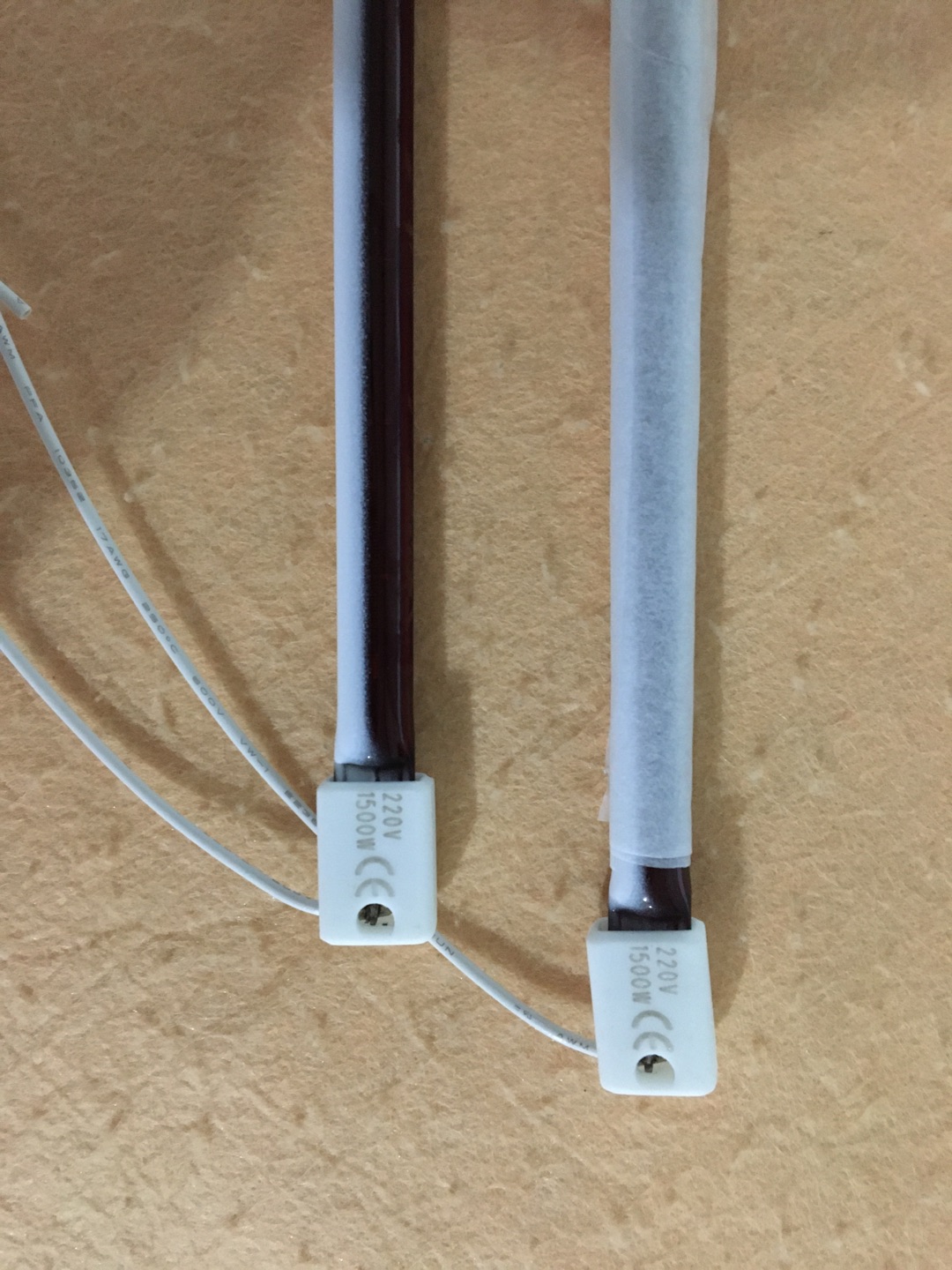 jhr type ruby infrared halogen