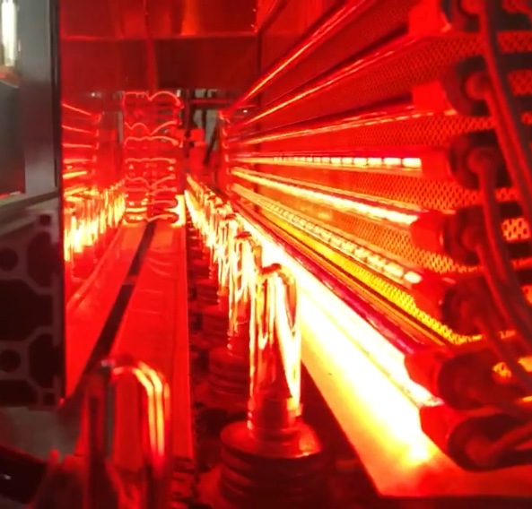 Replacement lamp for SIG blow molding