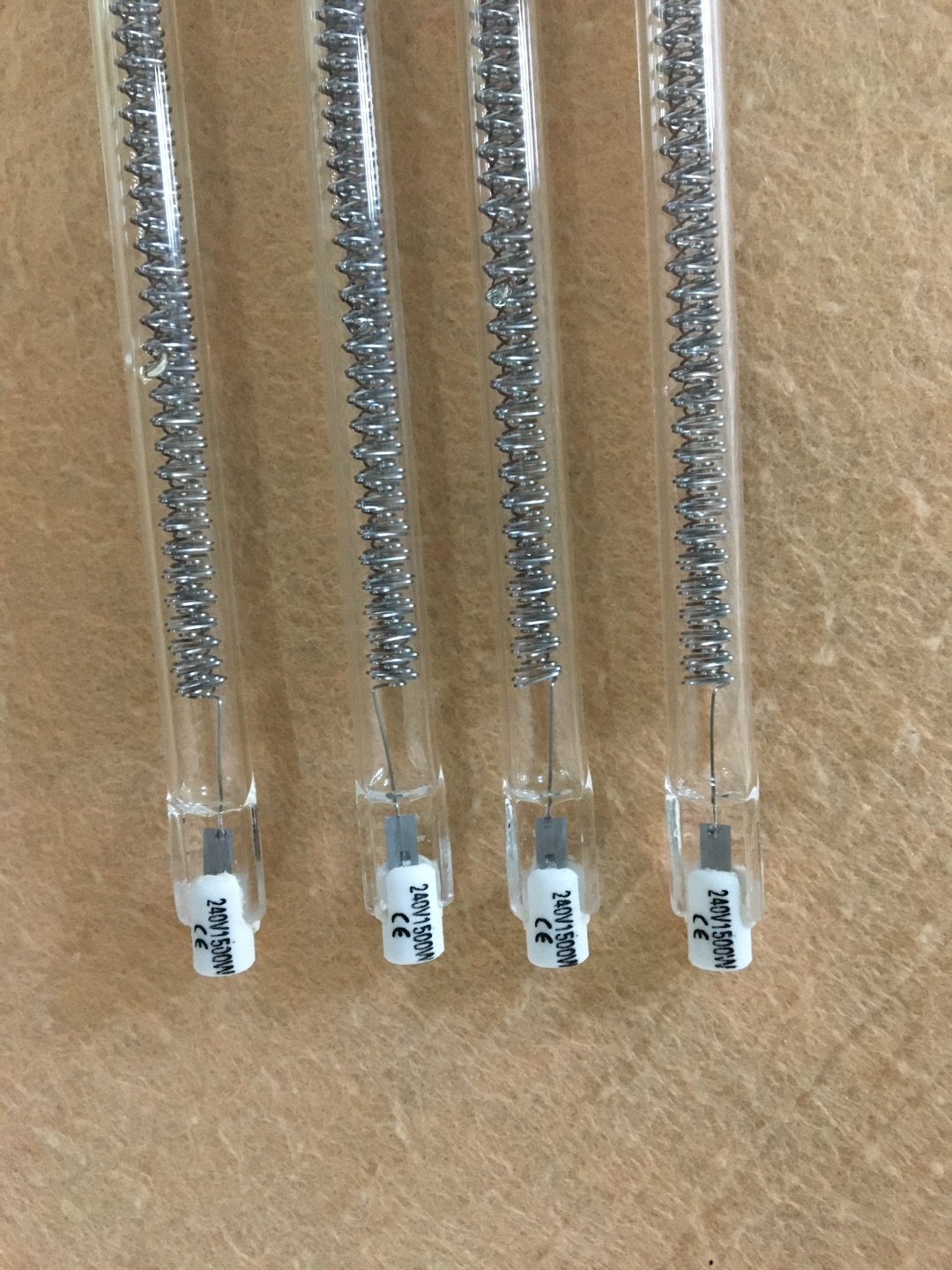 R7S 565mm 1500w best selling infrared quartz heating tube quartz halogen heat lamp ir lamp