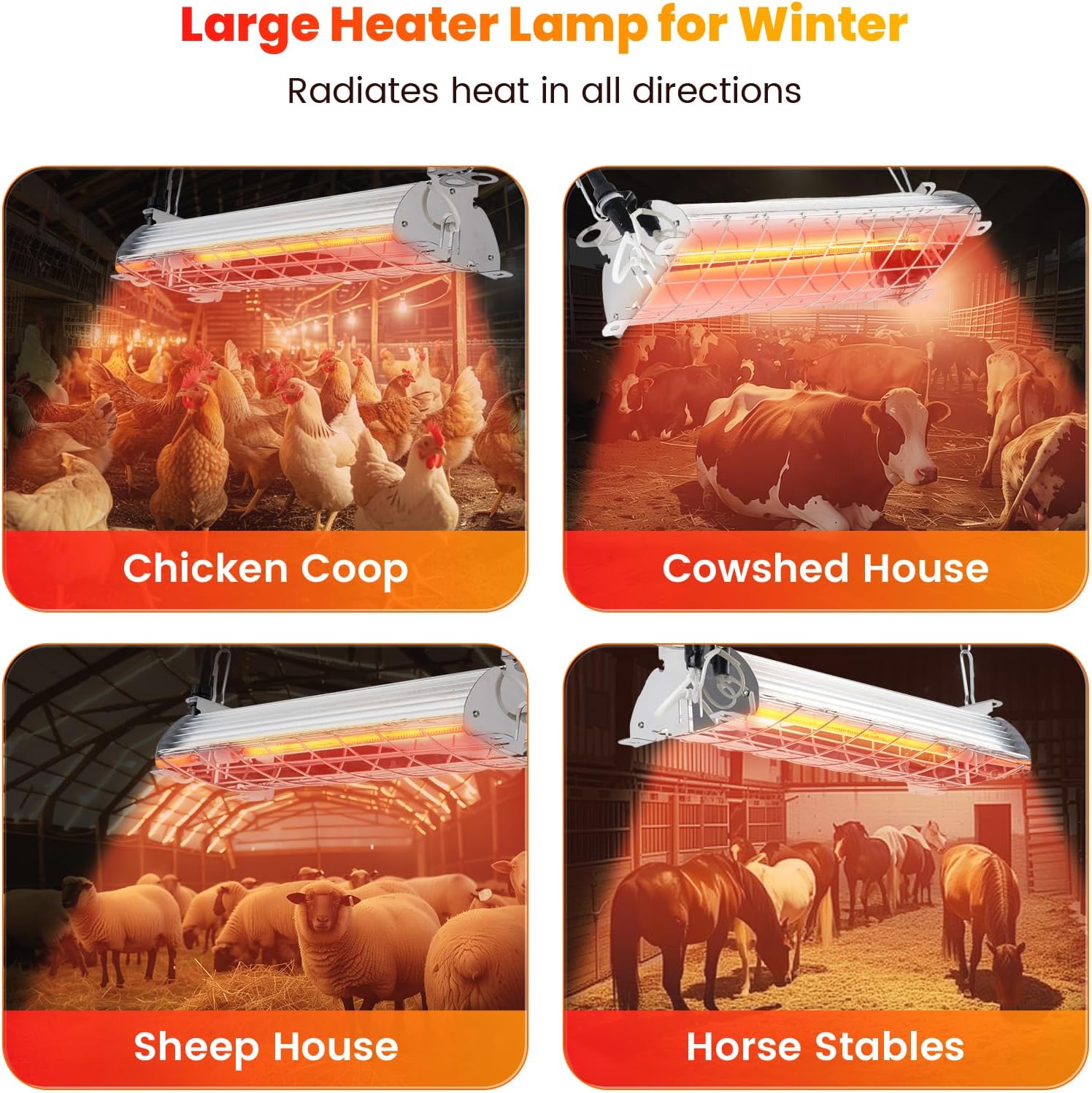 Professional equestrian heater